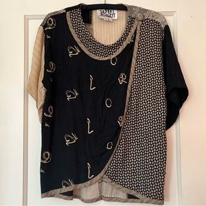 Donna Jessica Patchwork Blouse